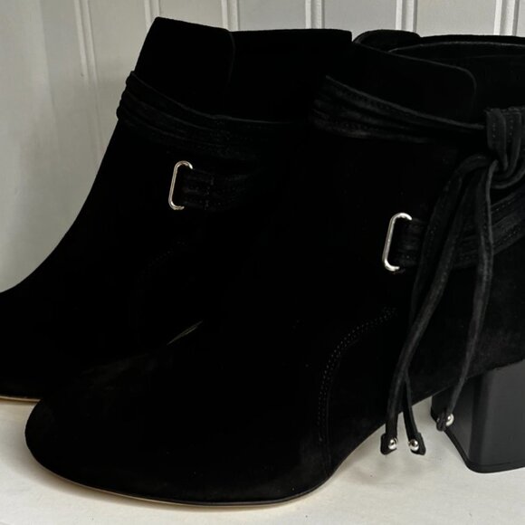 Rag & Bone Dalia 2 Suede Boots in Black Size 9.5 - Picture 6 of 7